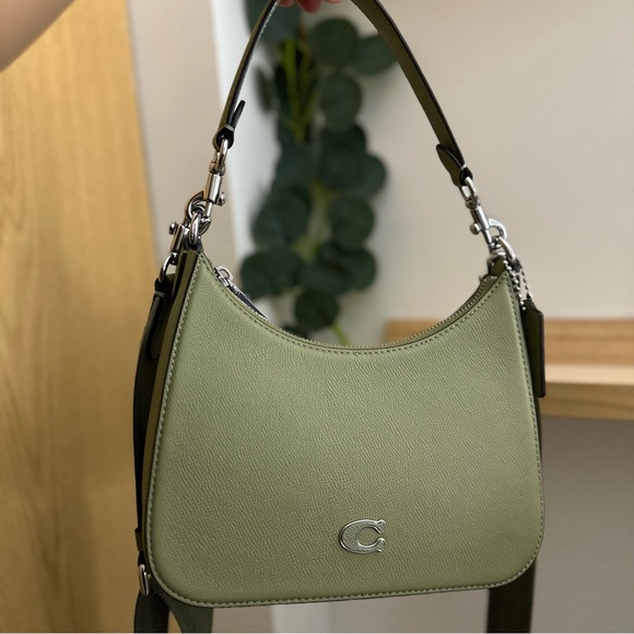 Coach Hobo Crossbody, Moss 💚 - Picture 5 of 8